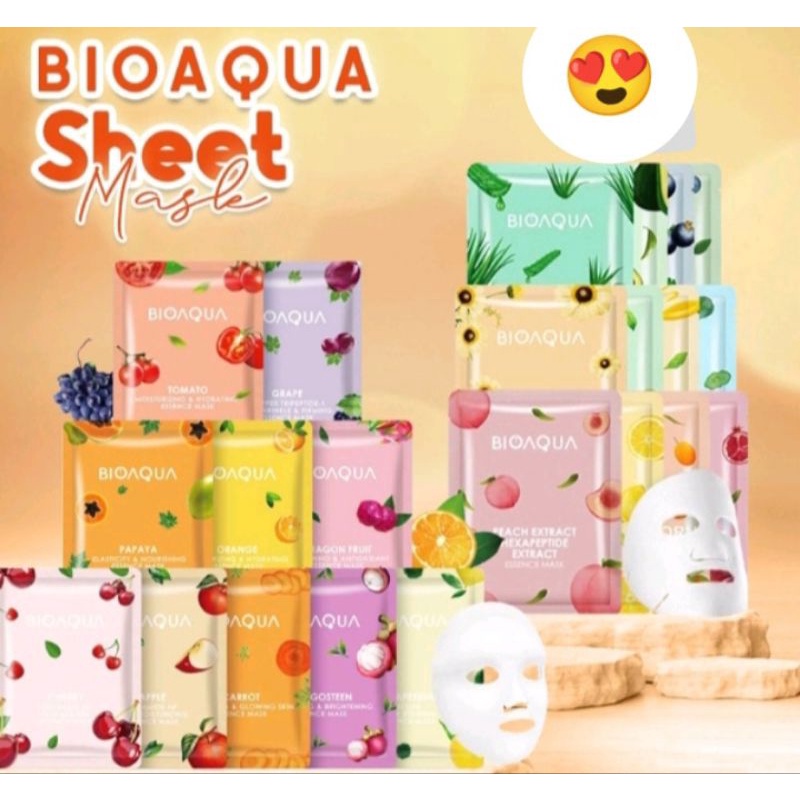 Bioaqua Essence Sheet Mask 25 gr