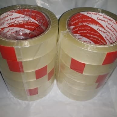 

Perekat (Gojek Grab) Isolasi 1 Inch X 90 Yard / Lakban 24Mm 1" / Solatip