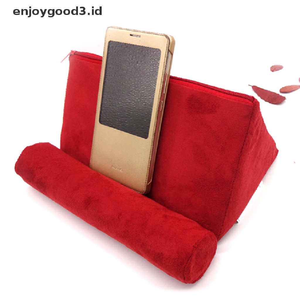 1pc Bantal Stand Holder Tablet / Buku Bahan Busa Untuk Membaca