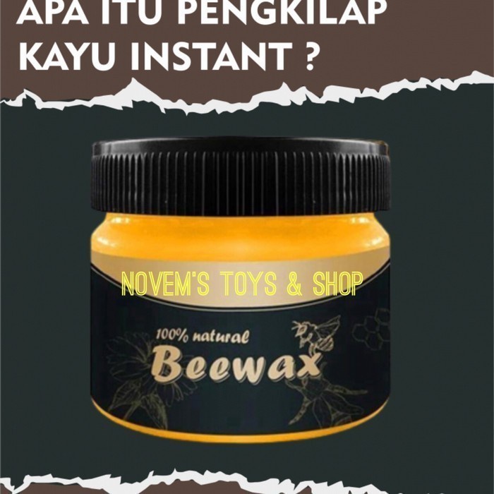 barokah gamis Holz Glossy X7 BEEWAX POLISH PENUTUP CELAH KURANGI GORESAN KAYU