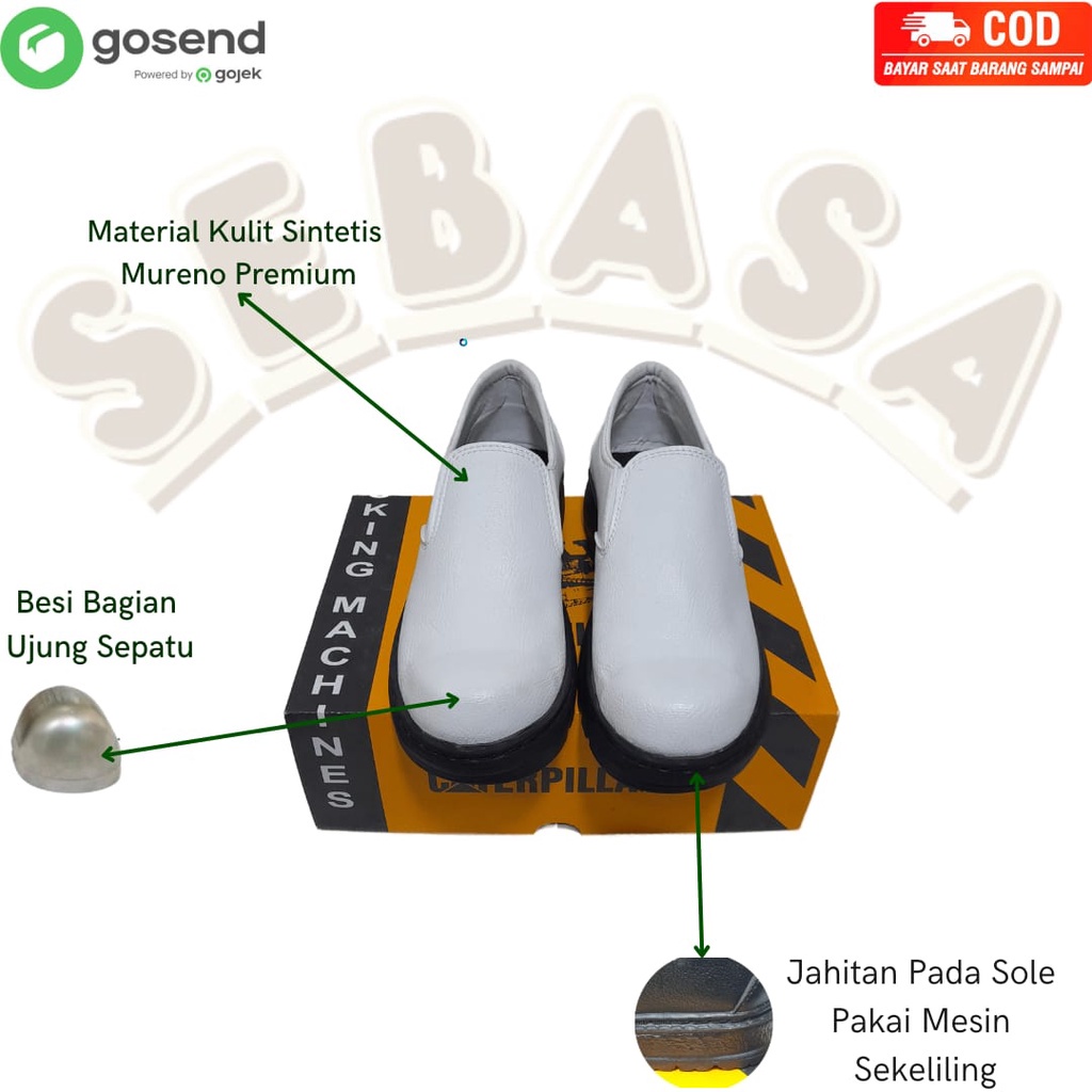 sepatu safety pelindung sepatu kerja