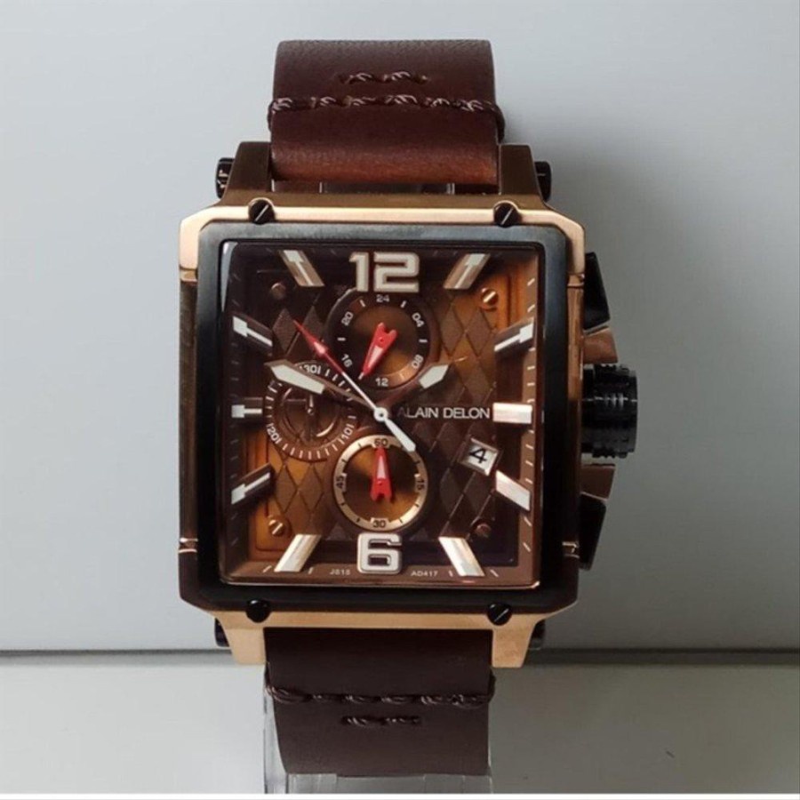 Jam Tangan Pria ORIGINAL Alain Delon AD417-1545C