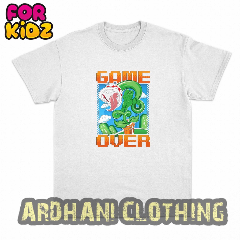 KAOS ANAK MARIO BROSS GAME OVER