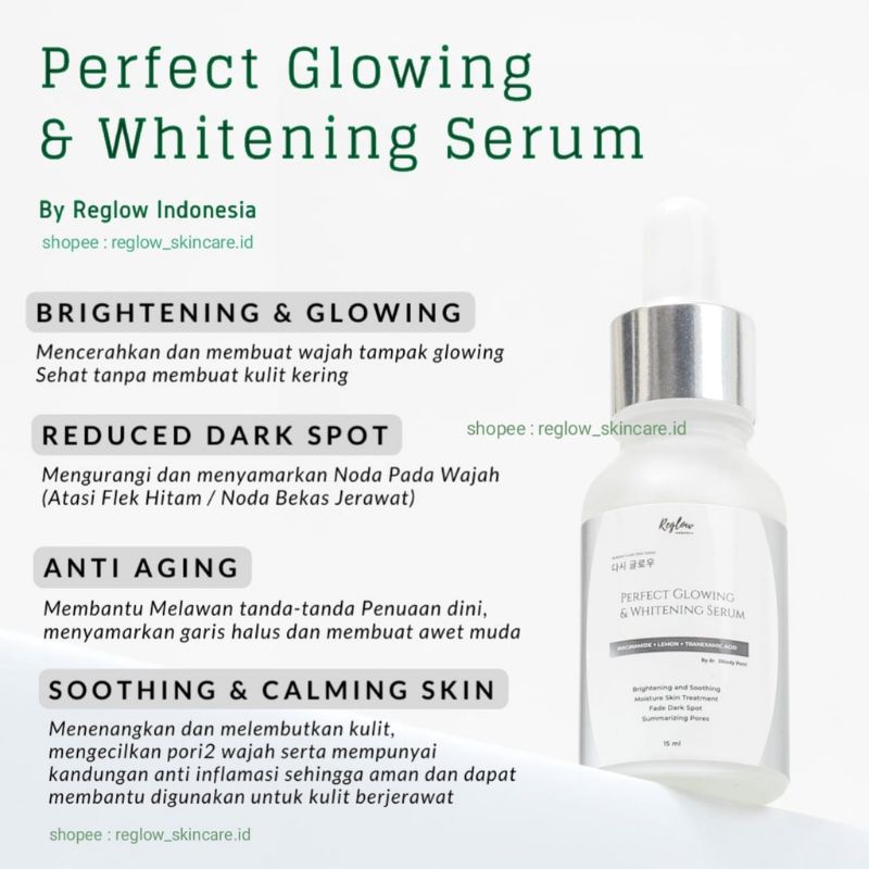 SERUM REGLOW Dr.Shindy Putri