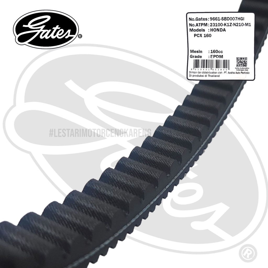 VAN BELT V BELT V-BELT VBELT GATES HONDA PCX 160 ADV 160 K1Z POWERLINK