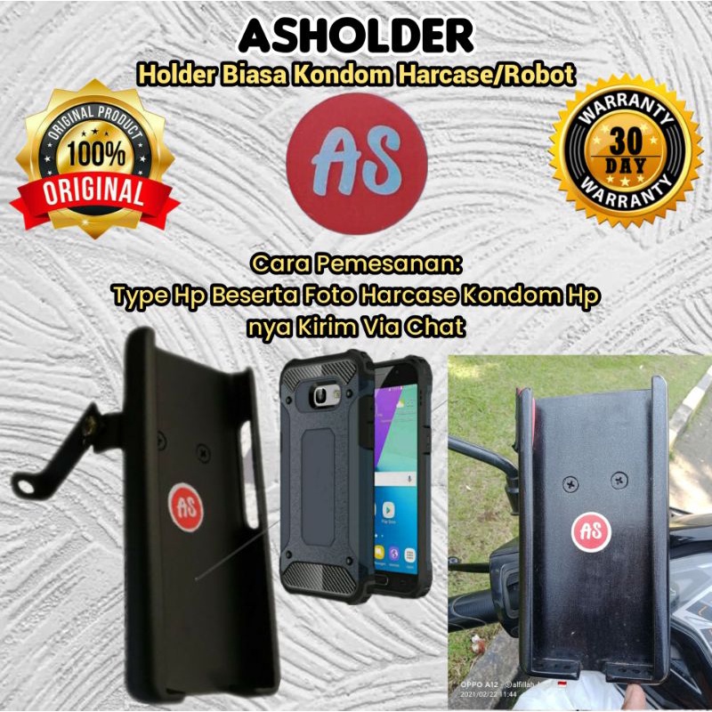 Holder Hp motor,AsHolder Standar sofecase Tebal/Hp besar