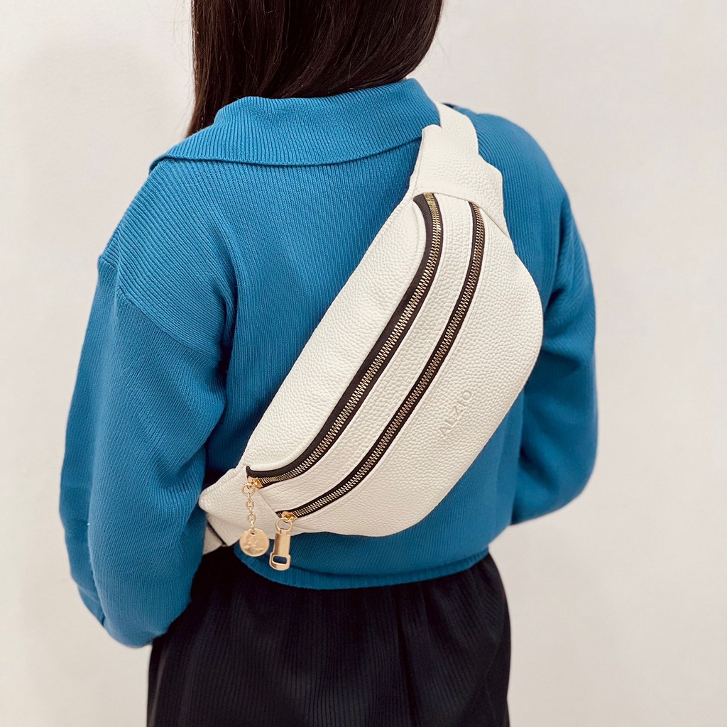 NEW ARRIVAL ALZIO - TAS PAPIRUT PINGGANG WANITA PRIA BUMBAG - ALZIO WAISTBAG RAINER