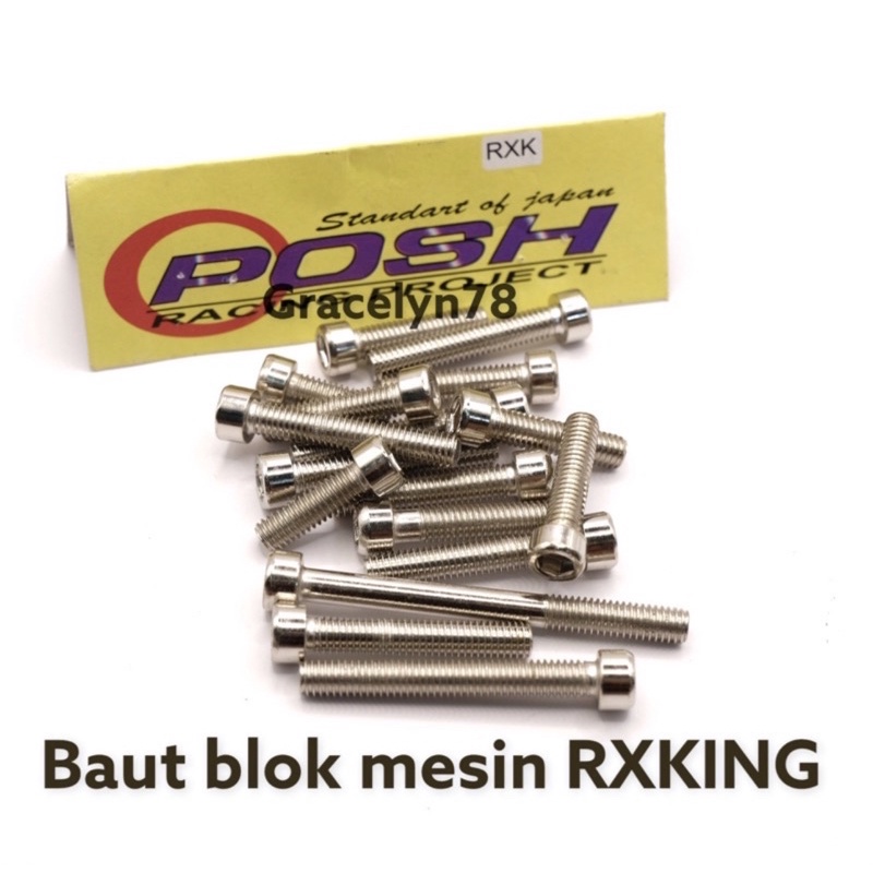 Baut Blok Mesin Rx King