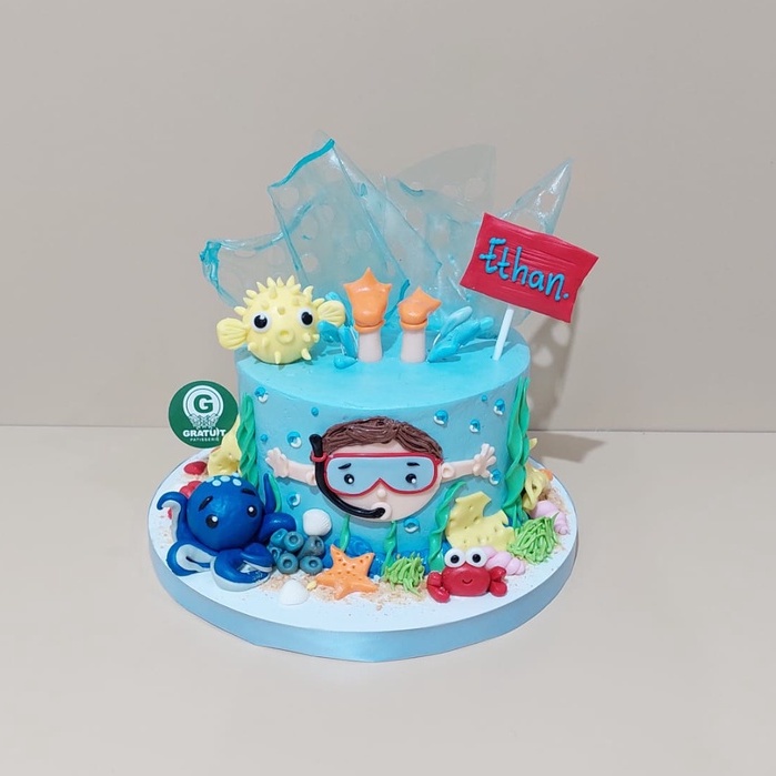 

FIGUR MENYELAM UK 15CM / KUE ULANG TAHUN