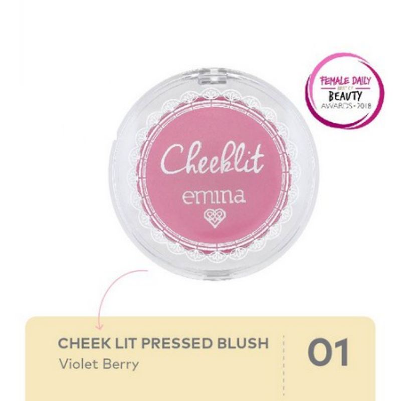 EMINA Cheeklit Pressed Blush On 3,5gr