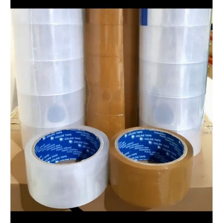 

Lakban 2inch / 45MM Merk Goldie tape