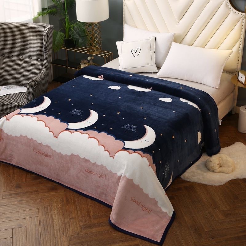 New! Selimut Bulu Lembut Size 140x200