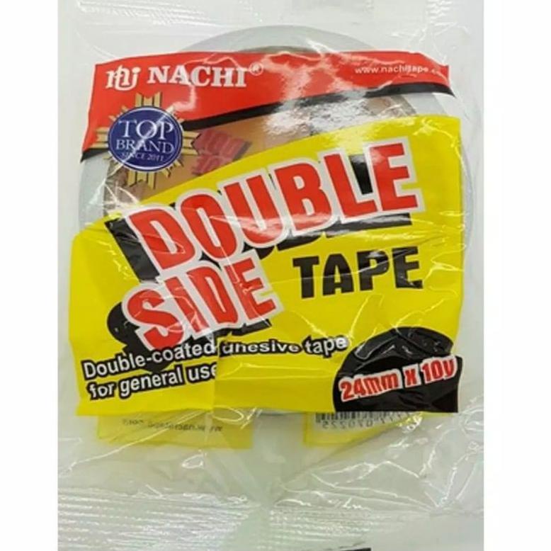 

↖ Isolasi Selotip Double Tape NACHI 24 mm x 10 yard ㅊ