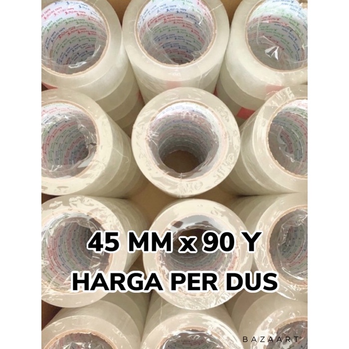 

Perekat Lakban Bening / Coklat 2" (45 Mm X 90Y) Harga Dusan Super Murah