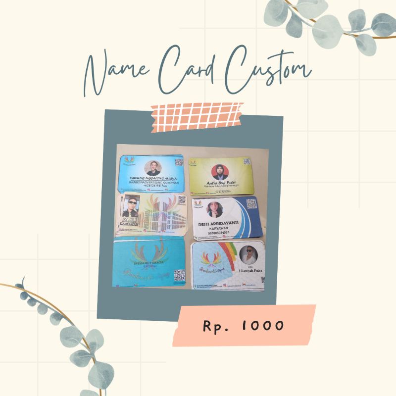 

NAME CARD CUSTOM