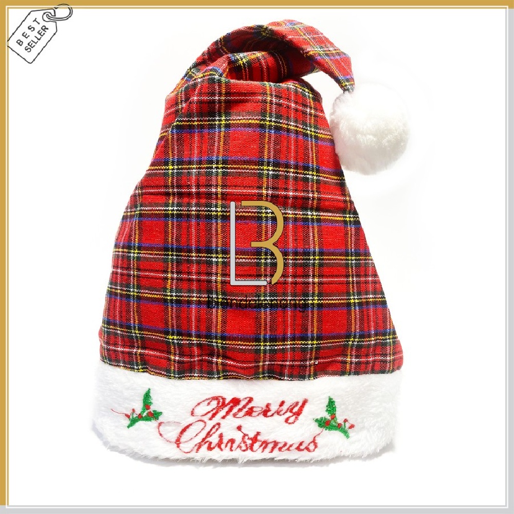 Topi Natal Santa Claus Sinterklas Bando Bandana Tanduk Rusa Aksesoris Hiasan Rambut Dewasa Anak Bayi Kecil Laki Perempuan Led Grosir Polos Bludru Tebal Premium Merah Hijau Lucu Unik Kece Merry Christmas Ornament Decor Accesories Baby Hat Cap Stuff 2023