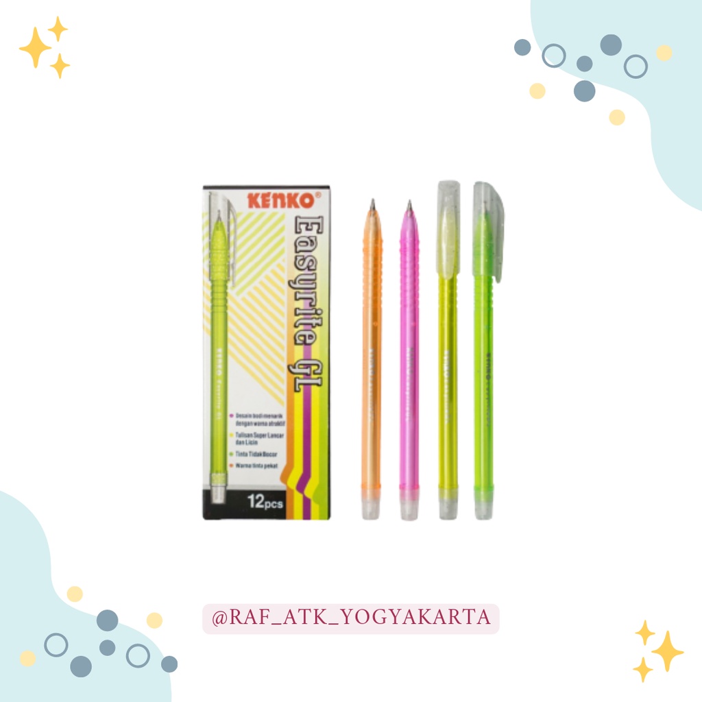 

PEN / PENA / BALLPOIN / PULPEN KENKO EASYRITE GL