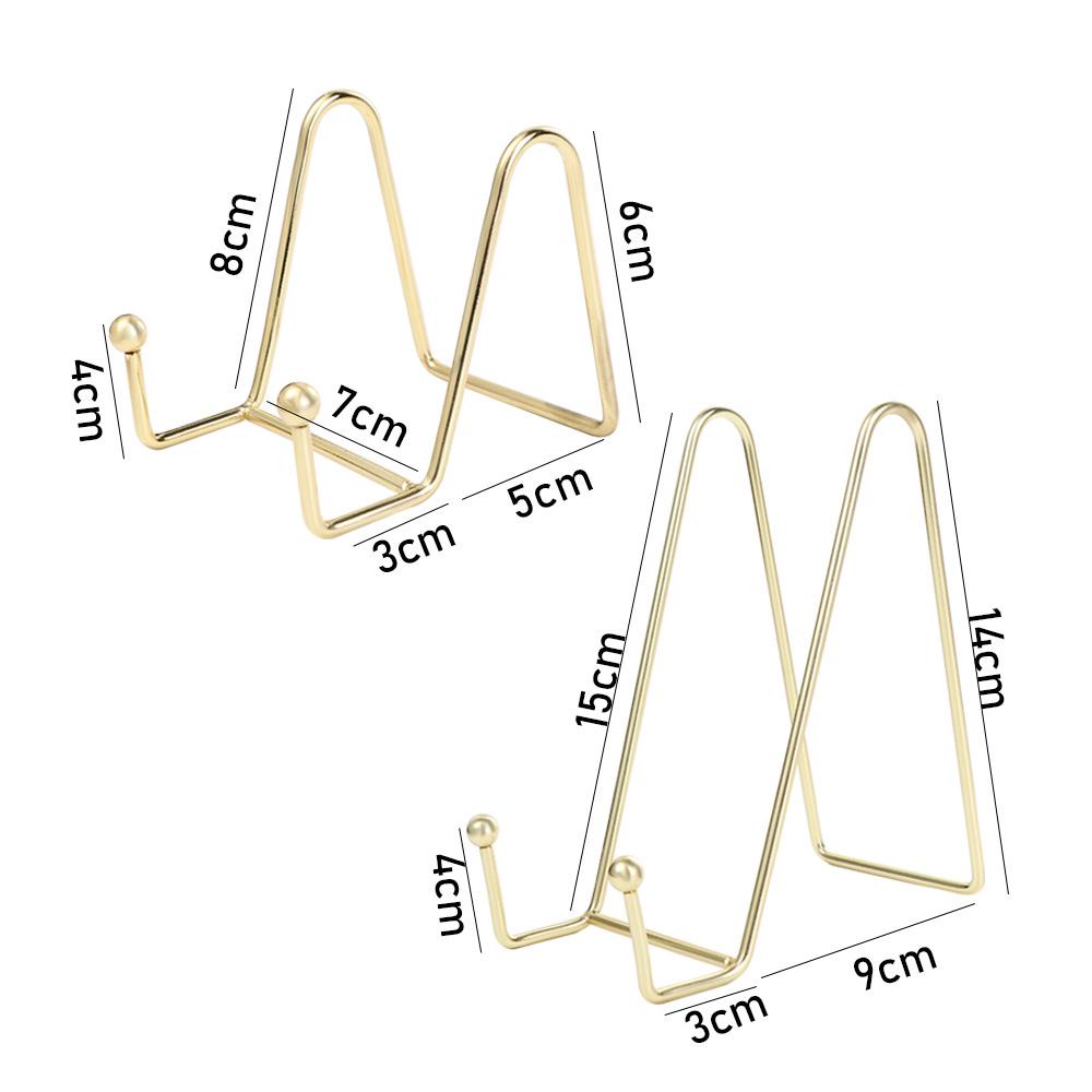 Nickolas1 Display Stand Art Easel Photo Bowl Rak Penyimpanan Piring Bingkai Foto Berdiri