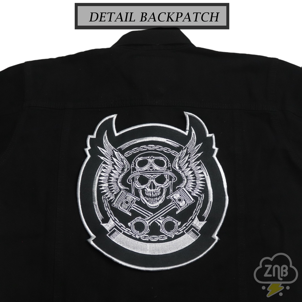 Backpatch Back patch emblem punggung bordir besar jumbo grosir patch patch terlaris