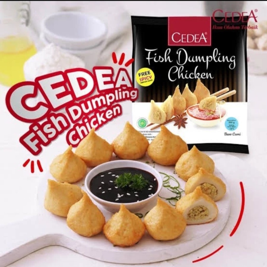 Cedea Dumpling cheese / Baso salmon / Ebi furai / Fish roll /Steamboat
