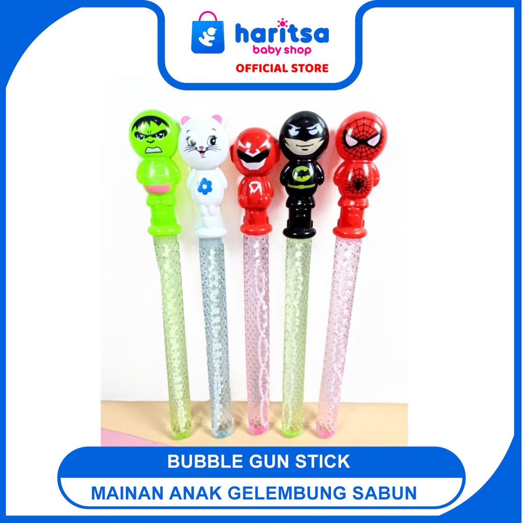 BUBBLE GUN STICK MAINAN ANAK GELEMBUNG SABUN