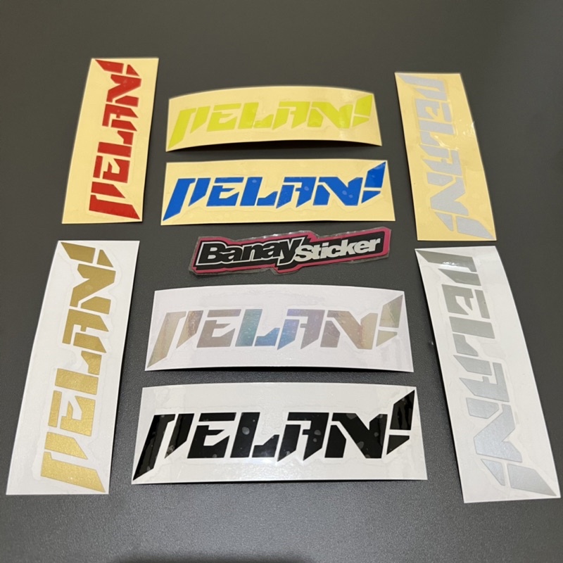 STICKER Stiker PELAN NEW CUTTING