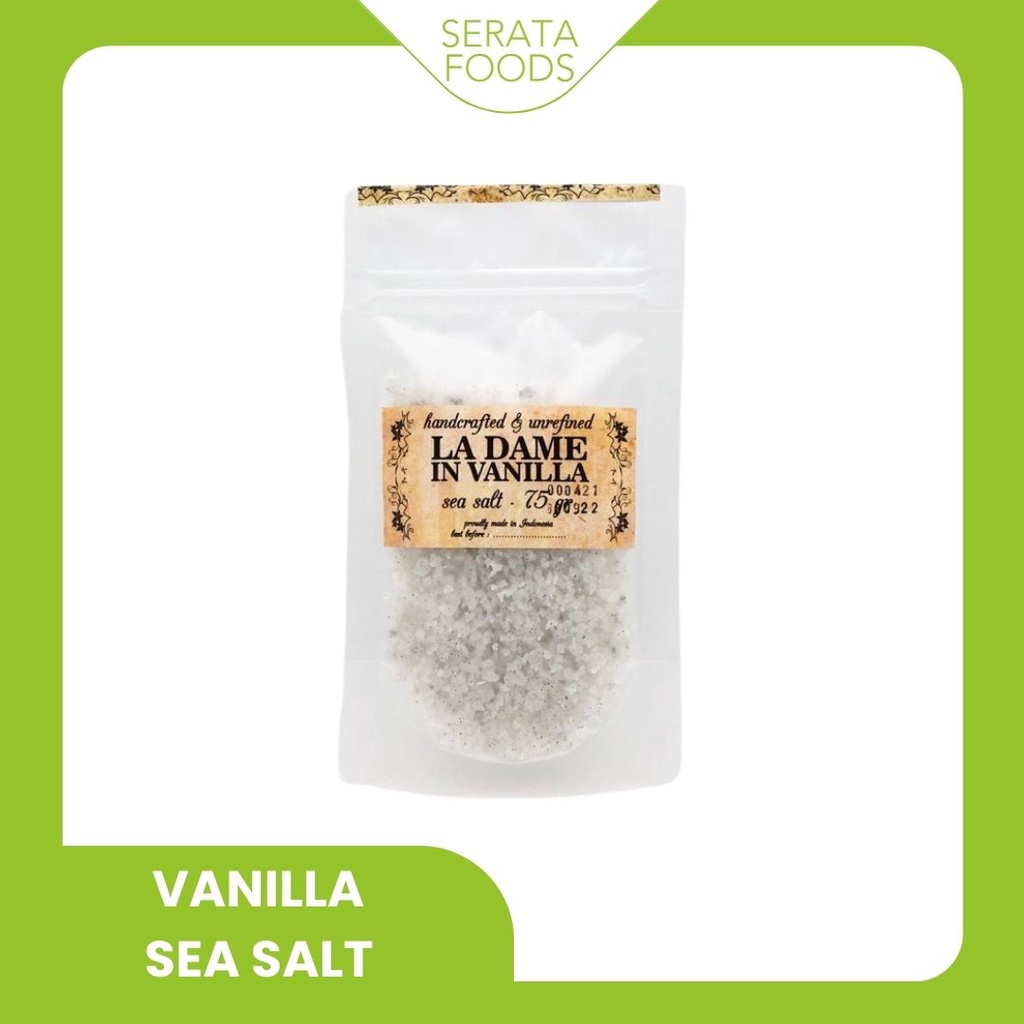 

La Dame In Vanilla LVSS75 Sea Salt / Garam Laut Vanilla 75gr