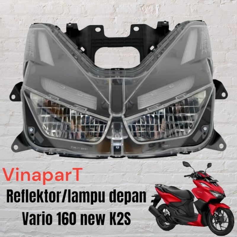 Jual Head Lamp Reflektor Lampu Depan Honda Vario K S Original Shopee Indonesia