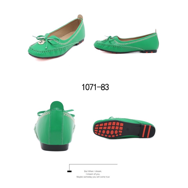 Moccasins Leather Flat Shoes #071-83