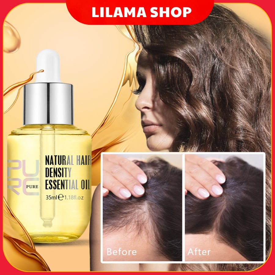 PURC HAIR GROWTH SERUM Pelembab rambut Minyak Esensial Jahe Perawatan perbaikan rambut kering dan ru