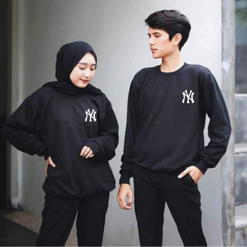 baju lengan panjang COUPLE NY terbaru / kaos keren trendy dan kekinian/ kaos distro keren /  kaos terlaris