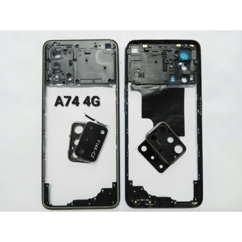 BEZEL TULANG TENGAH TUTUP MESIN Oppo A74 4G