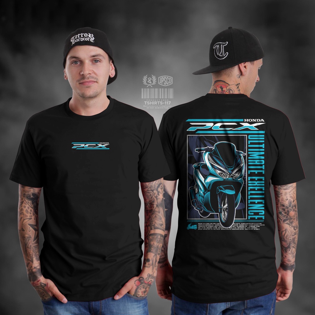 KAOS PCX BAJU MOTOR HONDA PAKAIAN PRIA