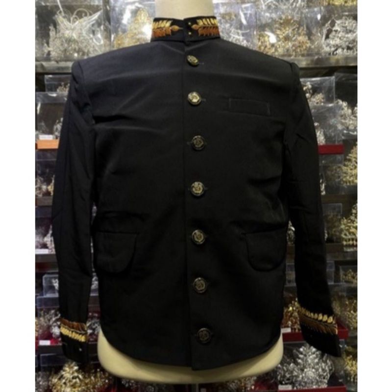 Atasan Beskap Jogja/ Beskap Solo/ Beskap Jawa, Model Press Bordir MEWAH