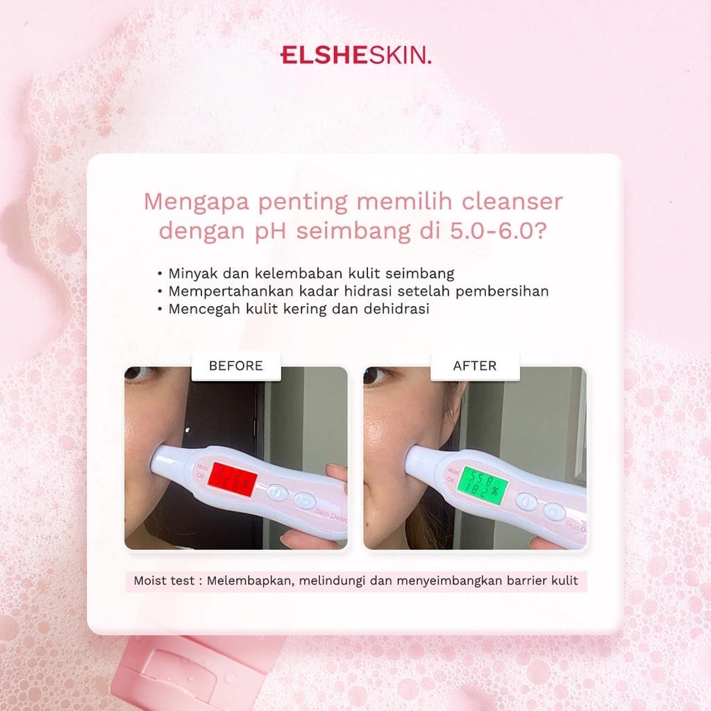 ★ BB ★ ElsheSkin Barrier + pH Balance Jelly Cleanser - Moisturizing and Gentle Facial Wash | Sabun Cuci Muka Semua Jenis Kulit