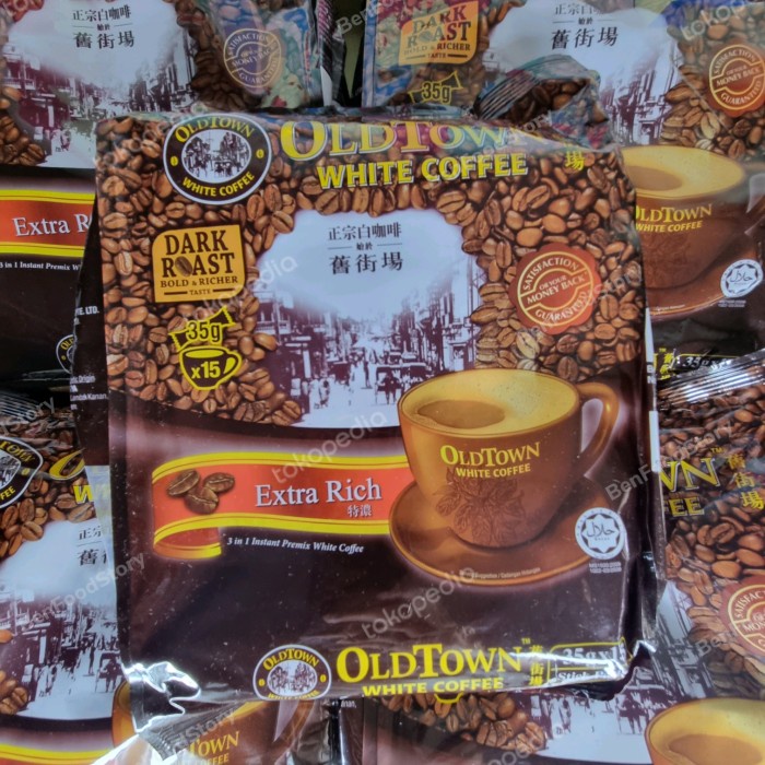 

OLDTOWN COFFEE EXTRA RICH EXTRA KAWS DARK ROAST BOLD & RICHER TASTE.