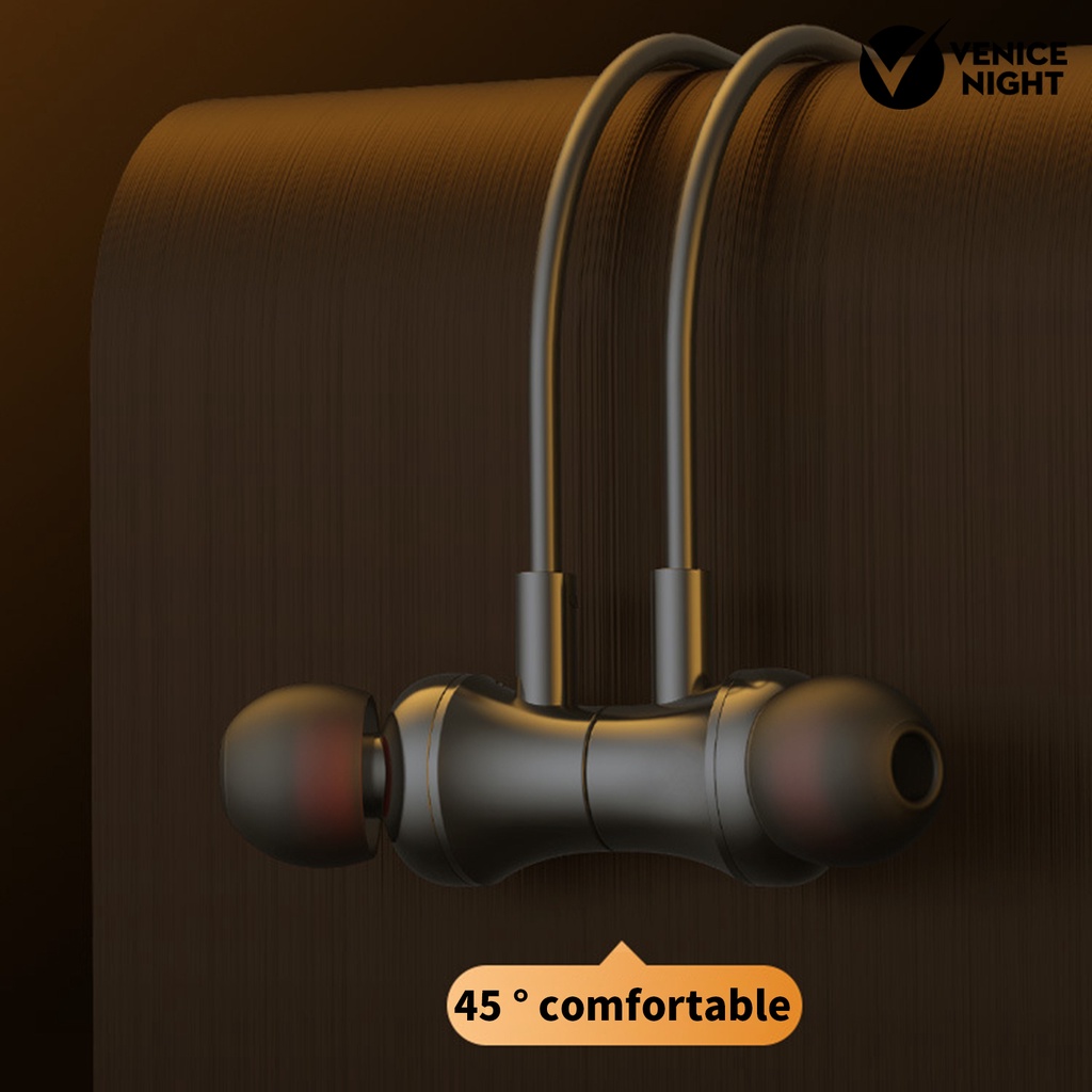 (VNEP) (Berkabel) YS6 Earphone HD-panggilan dengan Mikrofon Stereo Surround Kawat Kontrol Kebisingan-membatalkan Ponsel In-Ear Earbud untuk Rumah