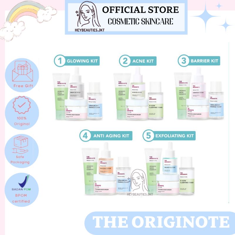 Jual [READY] SPECIAL BUNDLE 4in1 The Originote Paket Skincare Facial