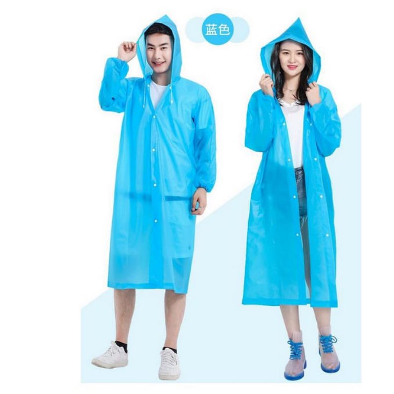 Jas Hujan Korea Dewasa Raincoat EVA