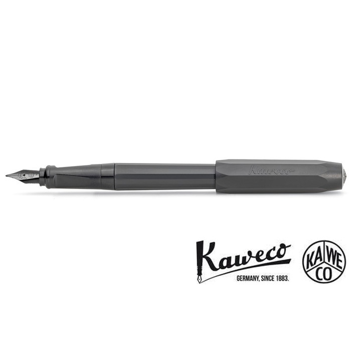 

KAWECO Perkeo Fountain Pen C# Calligraphy Kakuno Metropolitan Petit - All Black, Fine