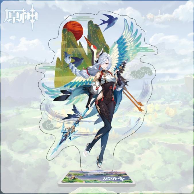 Yunjin Shenhe Keqing Standee acrylic figure GENSHIN IMPACT