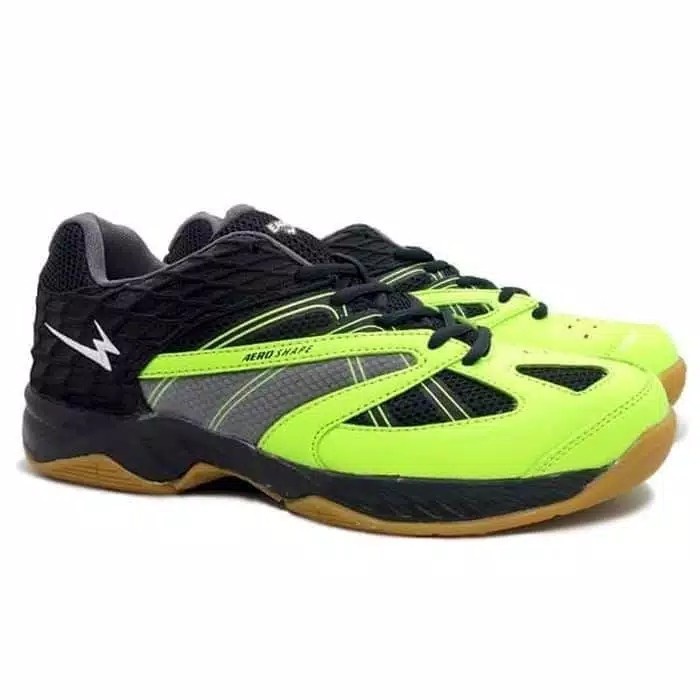 SEPATU BADMINTON EAGLE ORIGINAL - WARDEN WARDENS - HITAM CITRUN, 37