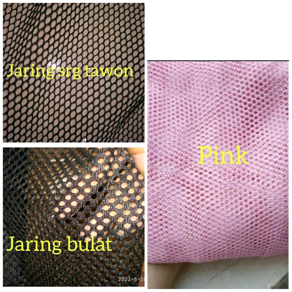 SAL Kain Jala Jaring Ikan Meteran Jaring Kain Jaring Baju Senam Jaring Lobang