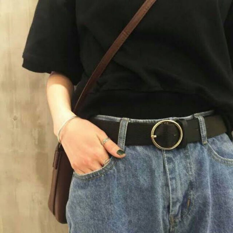 belt hitam