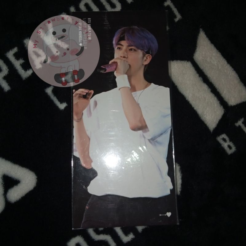 DVD Love Yourself Speak Yourself London Seokjin Bookmark Jin