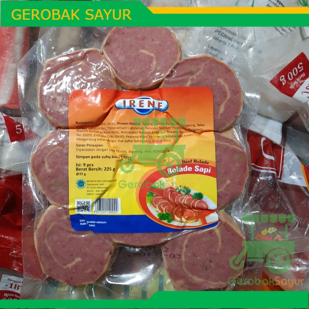 

Rolade Sapi Irene 225 g Isi 9