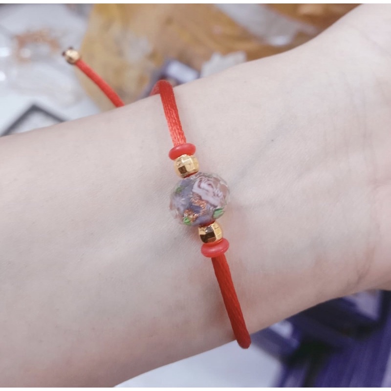 gelang serut murano gelang penggati emas