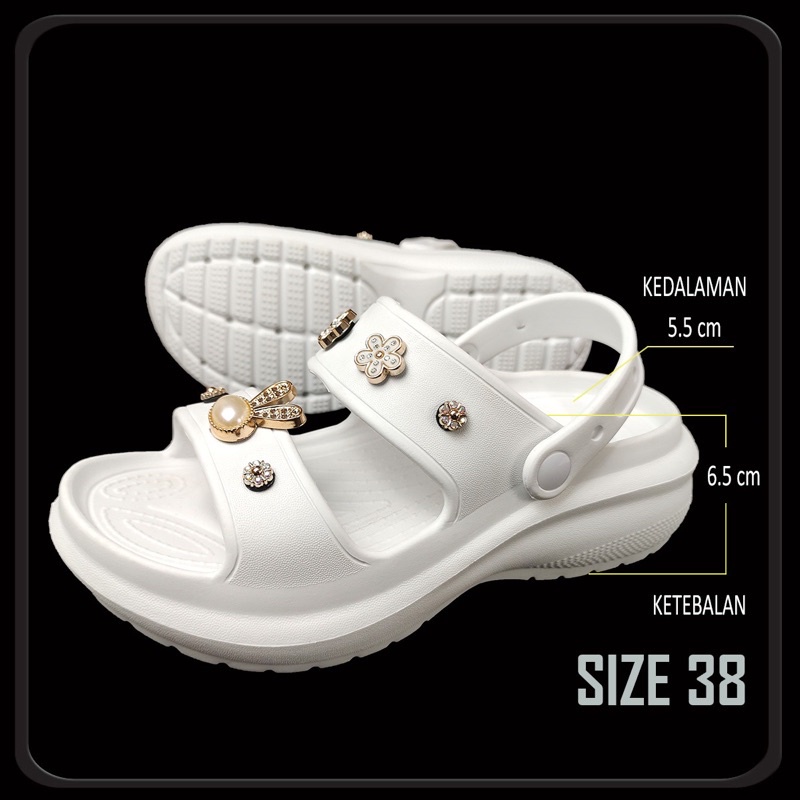 Sandal Hema Wanita Jiblizt Wedges 999 36-40 PROMO SEN