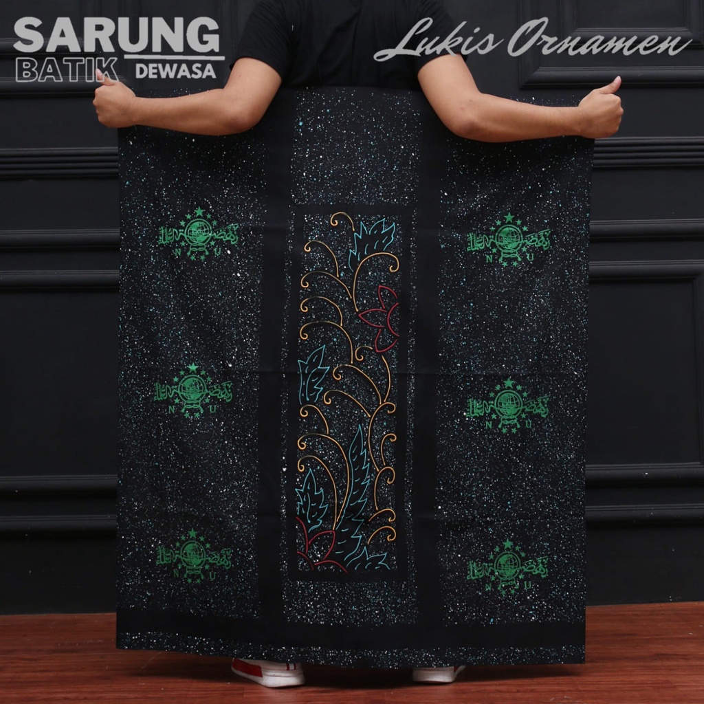 Bawahan Muslim Pria Sarung Batik Lukis Ornamen Sarung Pria Sarung Batik Pekalongan Sarung Batik Dewasa Sarung Hitam Kain Sarung Batik Pria Sarung Lukis Premium Sarung Santri Putra Sarung Batik Kekinian Sarung Lukis Terbaru Sarung Terlaris COD