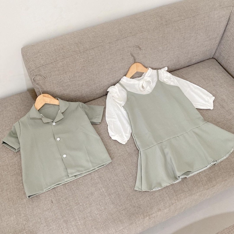 Lunara family couple set baby mom dad(READYSTOCK)